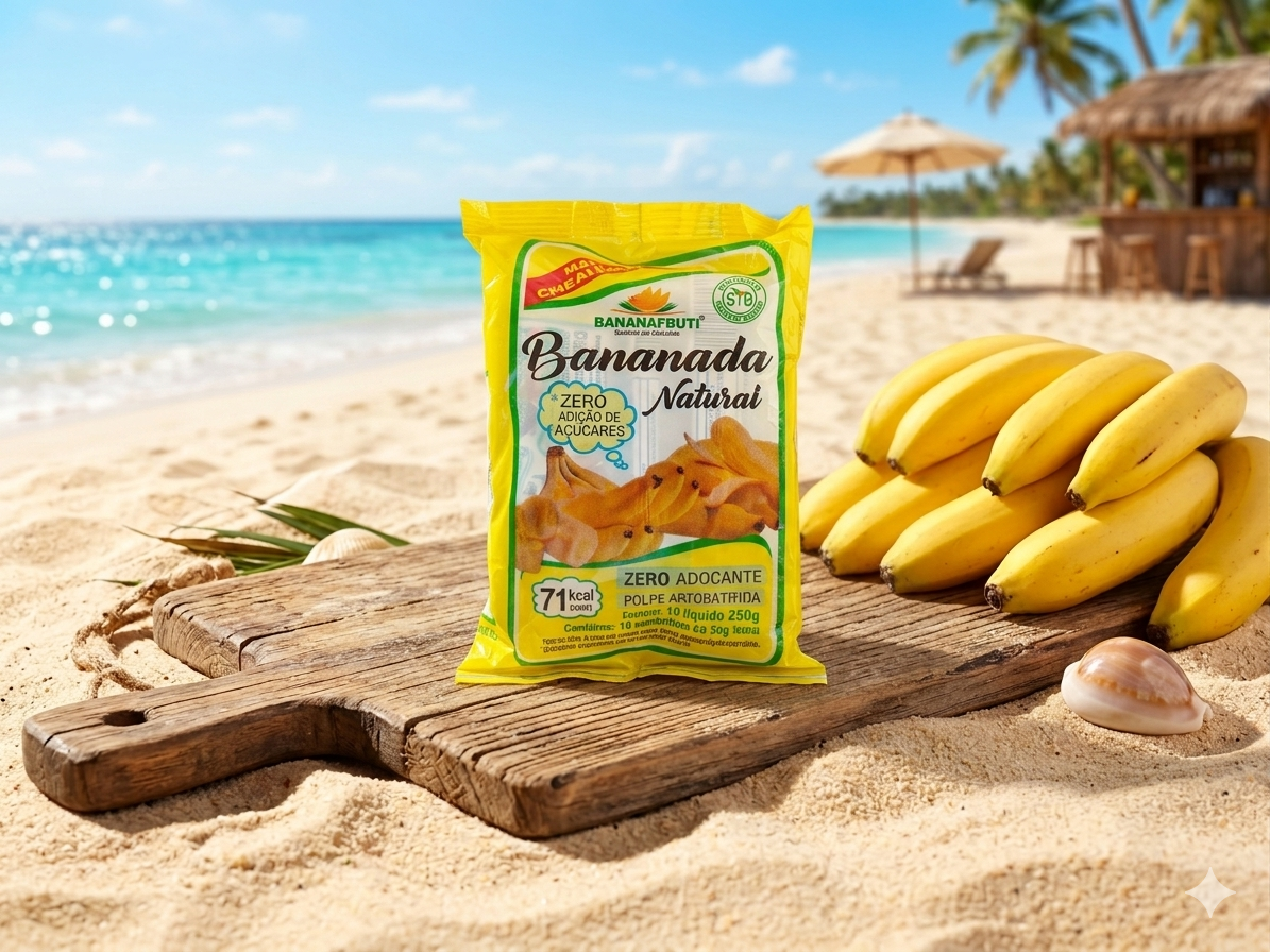 Bananinha Fit Natural – 10 Unidades