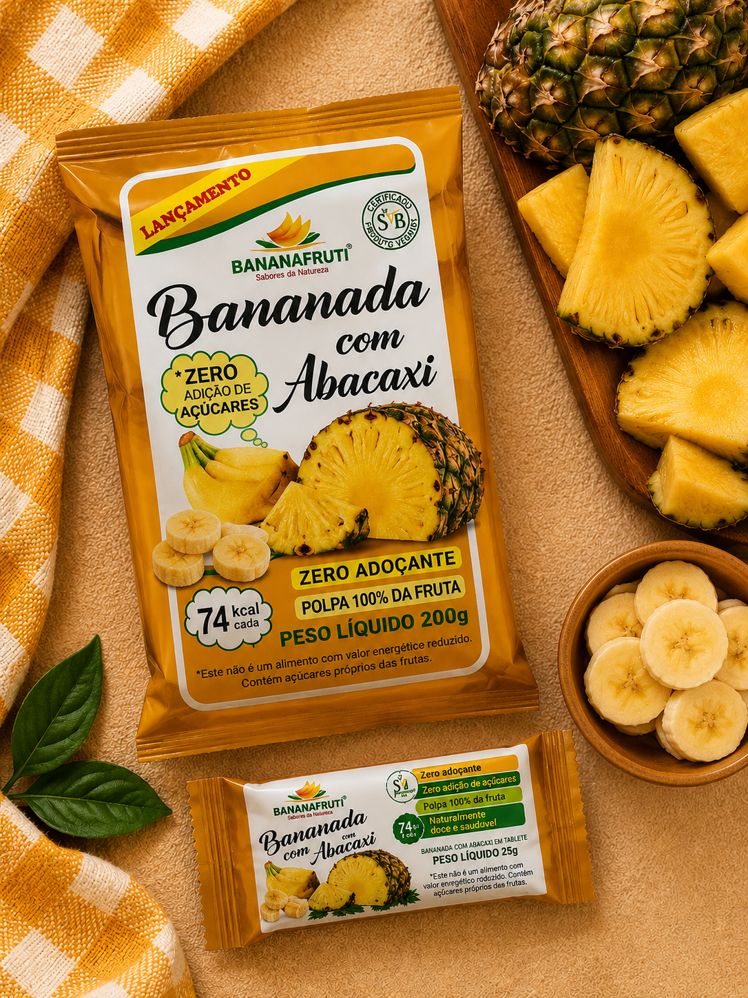 Bananada com Abacaxi – 200g