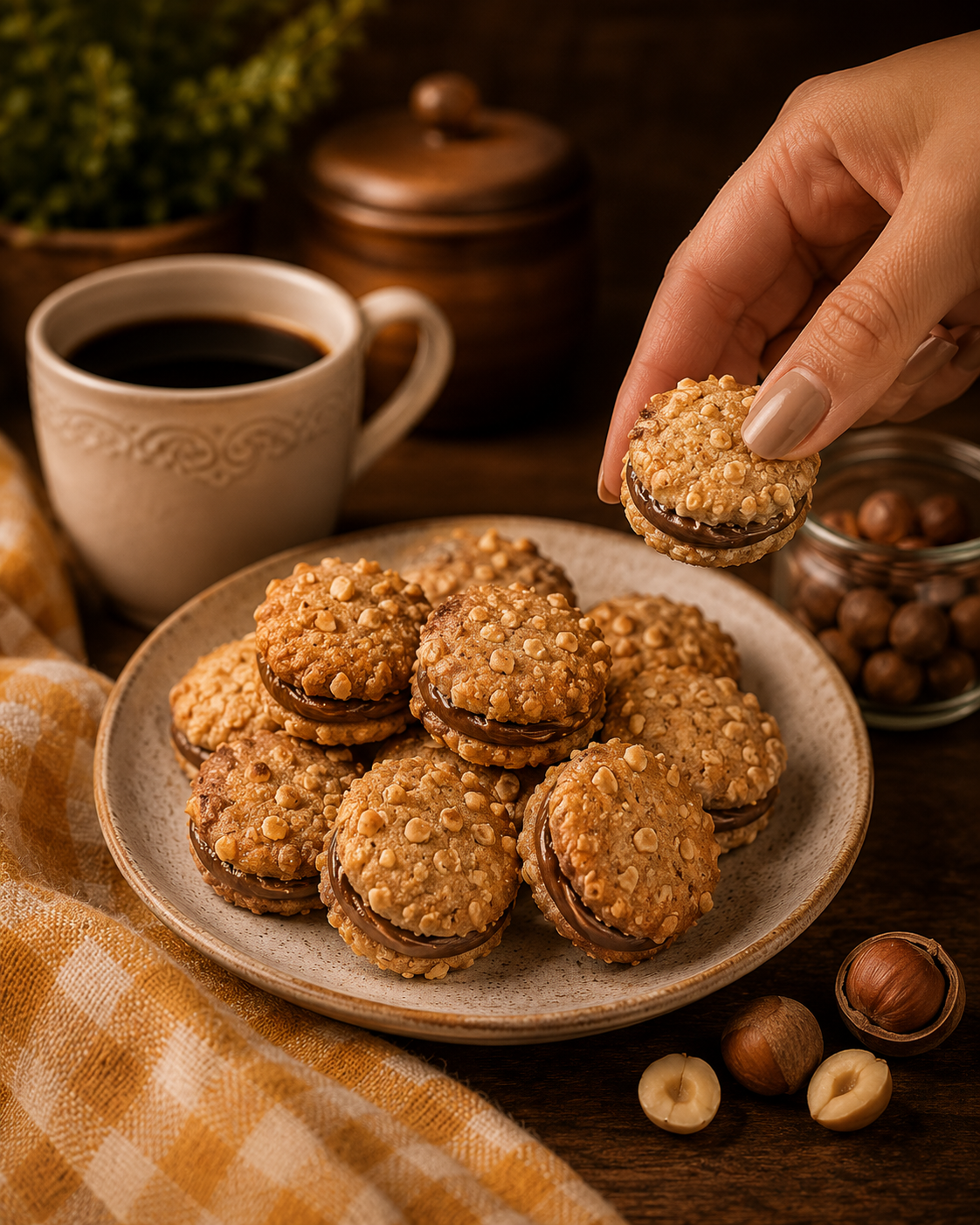 Biscoito de Amendoim com Avelã – 250g