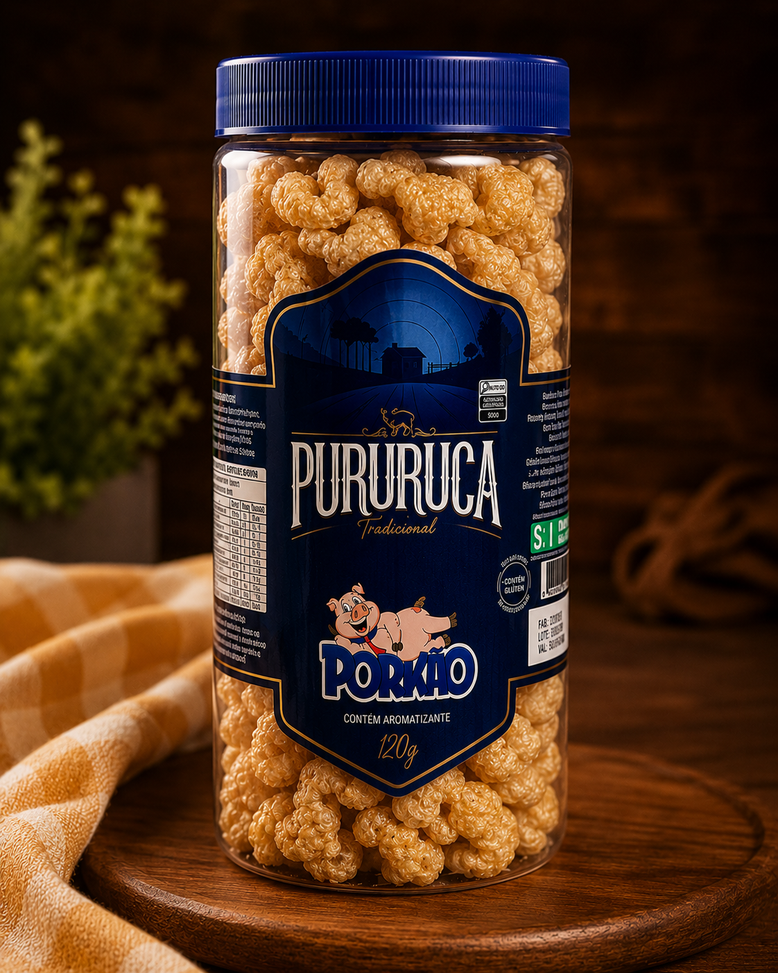 Pote de Pururuca Tradicional – 120g